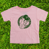 Pickles Badge Baby T-Shirt Pink
