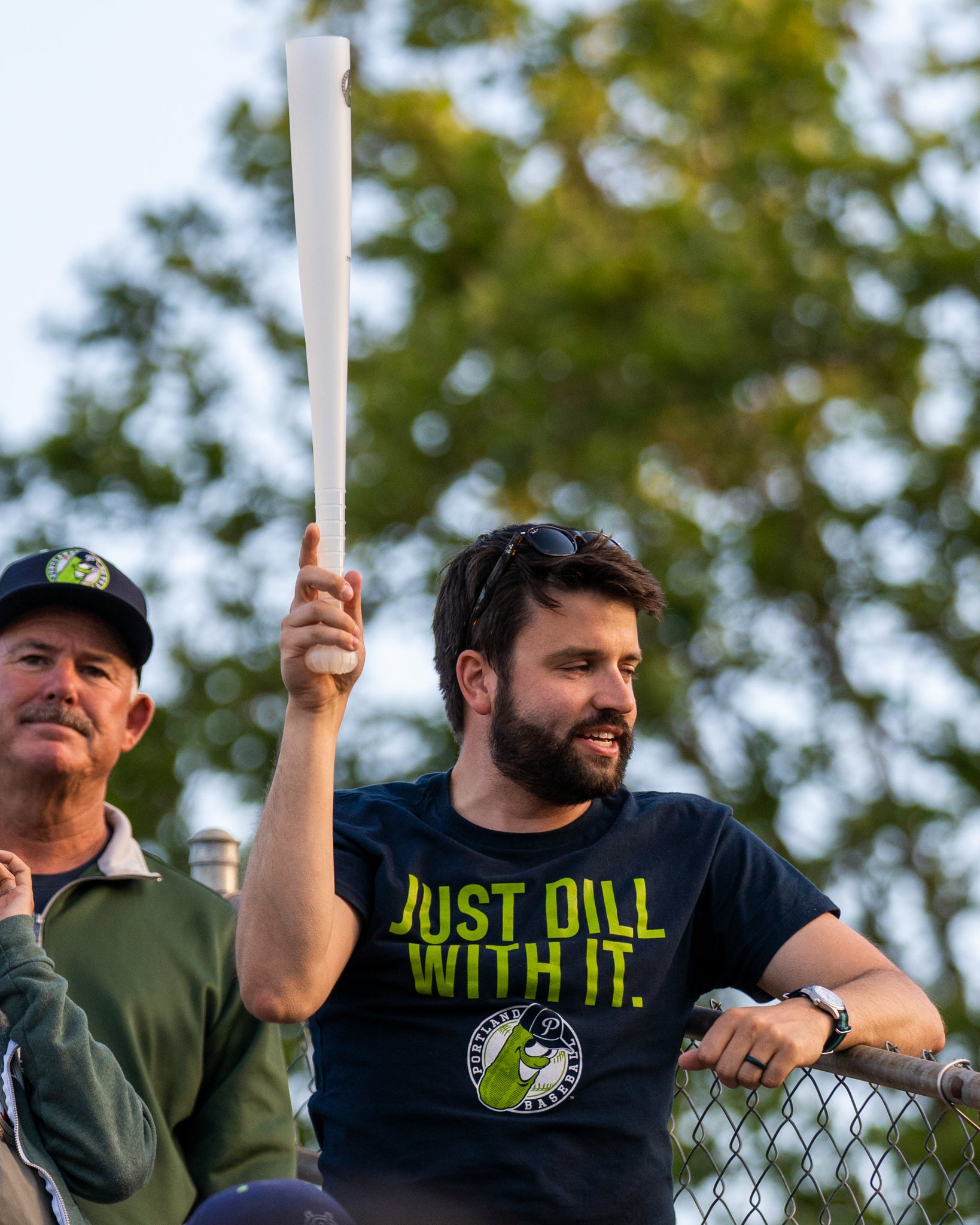 Just Dill With It Navy T-Shirt – Portland Pickles Baseball