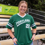 Green Pickles Jersey Replica T-Shirt - Portland Pickles Baseball