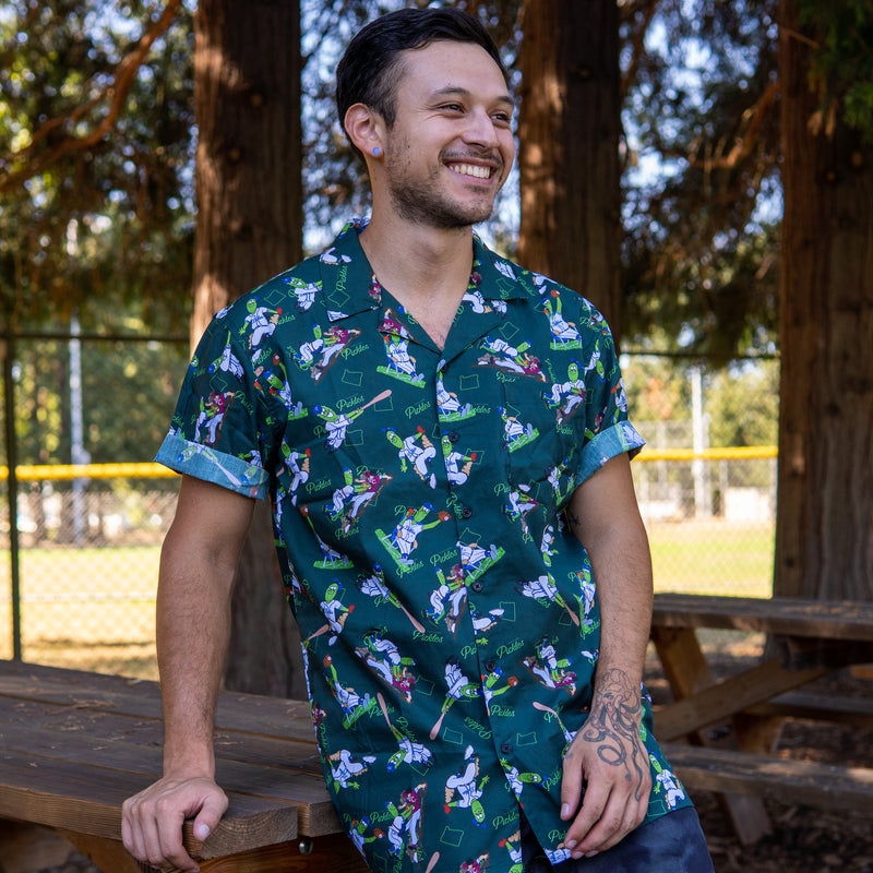 Dillon's Hawaiian Shirt - Portland Pickles Baseball