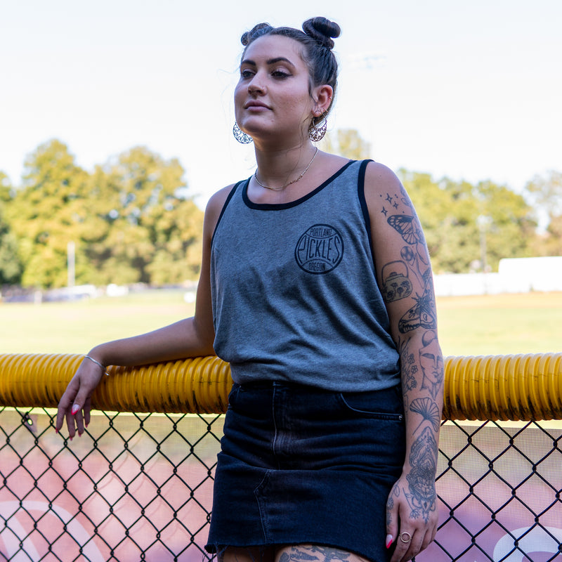 Heritage Badge Tank Top - Portland Pickles Baseball