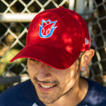 New Era 9TWENTY Rosebuds Red Dad Hat - Portland Pickles Baseball