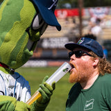 Official League Full Mesh Pickles Hat - Portland Pickles Baseball