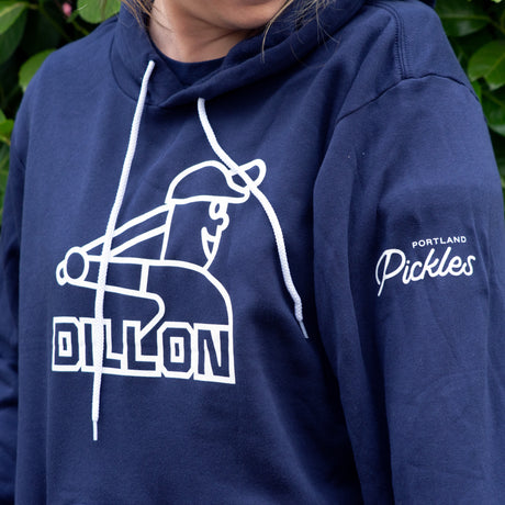 Lead Off Dillon Navy Hoodie - Portland Pickles Baseball