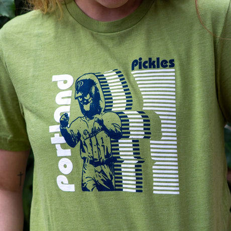 Disco Dillon 1979 Special Edition Leaf Green T-Shirt - Portland Pickles Baseball