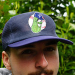 Official League Full Mesh Pickles Hat - Portland Pickles Baseball