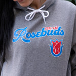 Portland Rosebuds Grey Hoodie - Portland Pickles Baseball