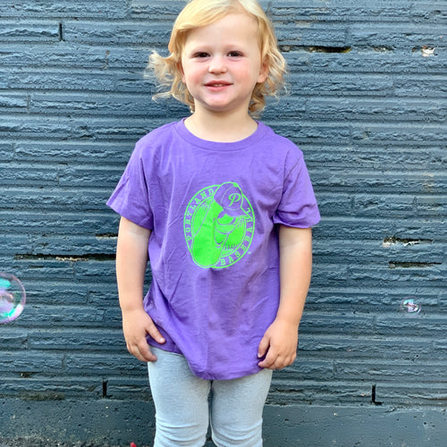 Purple Youth T-Shirt - Portland Pickles Baseball