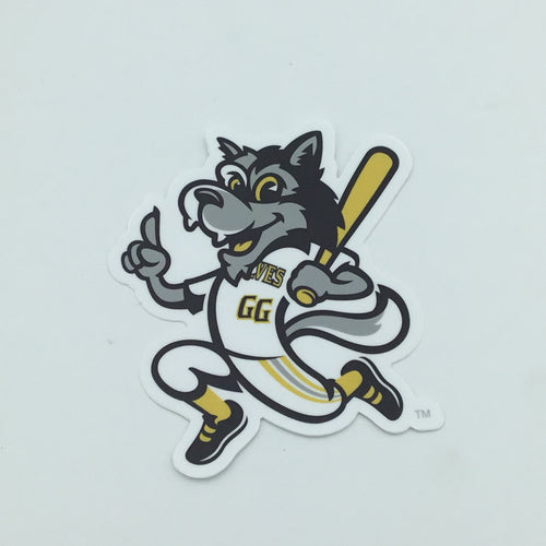 Gresham Greywolves Die Cut Sticker - Portland Pickles Baseball