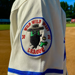 2021 Portland Rosebuds Alternate Cream Jersey - Portland Pickles Baseball