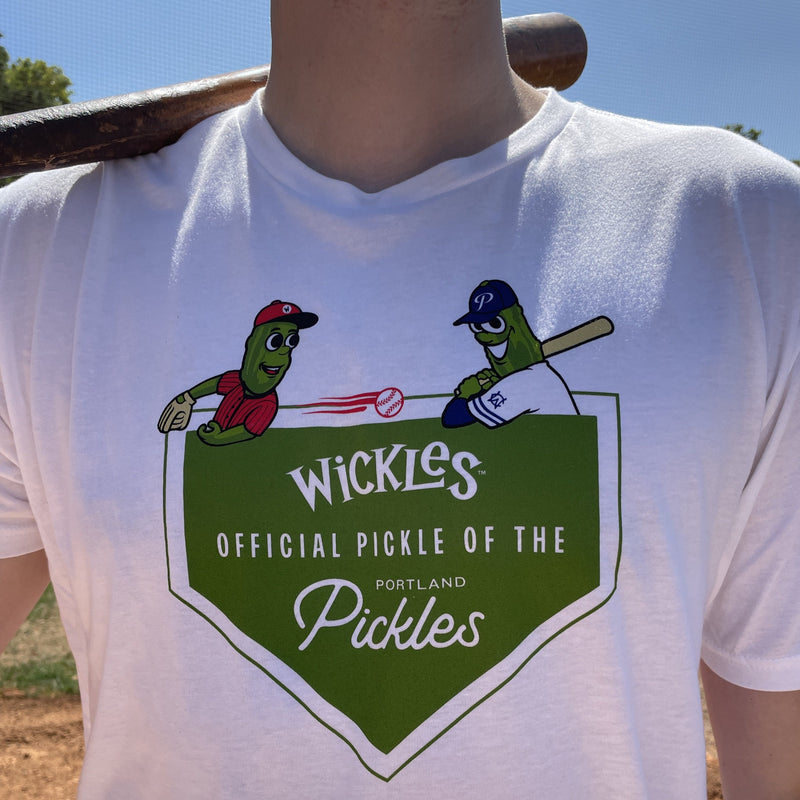 Portland Pickles X Wickles Pickles Limited Edition T-shirt - Portland Pickles Baseball