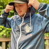 Blue Windbreaker with Dillon Badge Logo - Portland Pickles Baseball