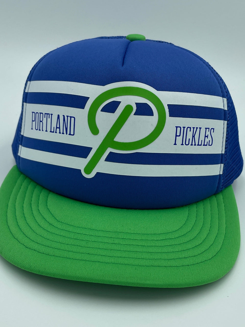 Official League Big "P" Trucker Hat - Portland Pickles Baseball