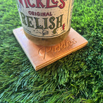 Portland Pickles x Mr. Plywood Custom Coasters - Portland Pickles Baseball