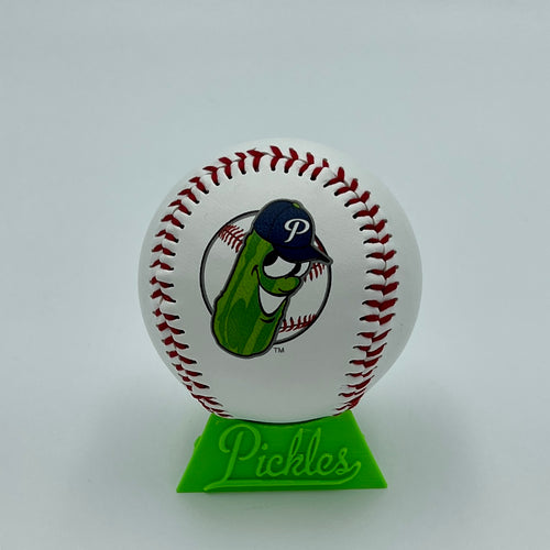 Dillon T. Pickle Novelty Baseball - Portland Pickles Baseball