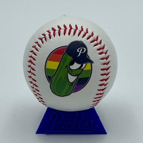 Pickles Pride Badge Novelty Baseball - Portland Pickles Baseball