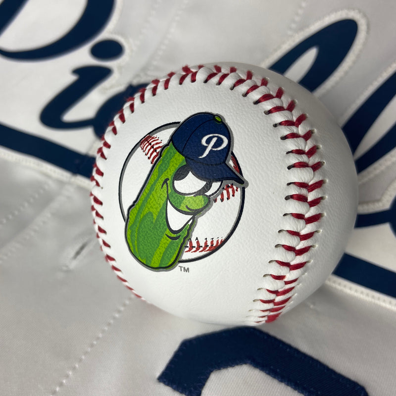 Dillon T. Pickle Novelty Baseball - Portland Pickles Baseball