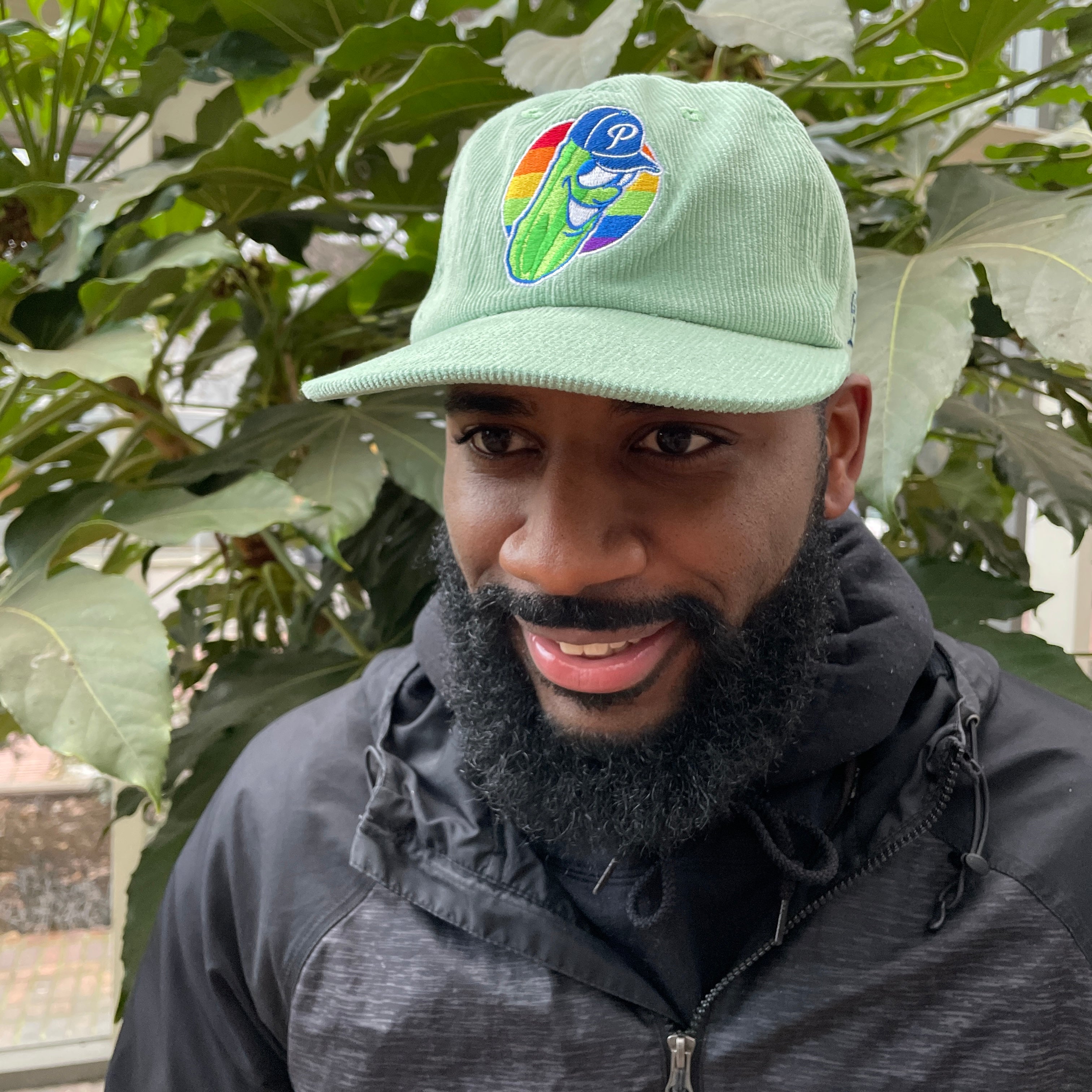 Official League Pickles Mint Pride Corduroy Hat – Portland Pickles