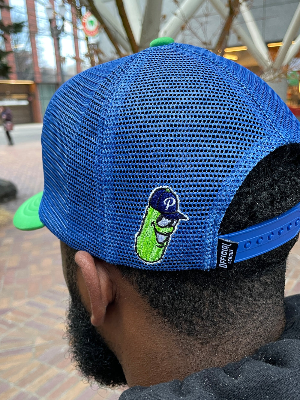 Official League Big "P" Trucker Hat - Portland Pickles Baseball