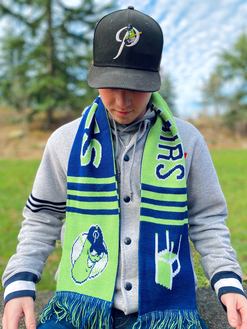 Pickles Scarf - Portland Pickles Baseball