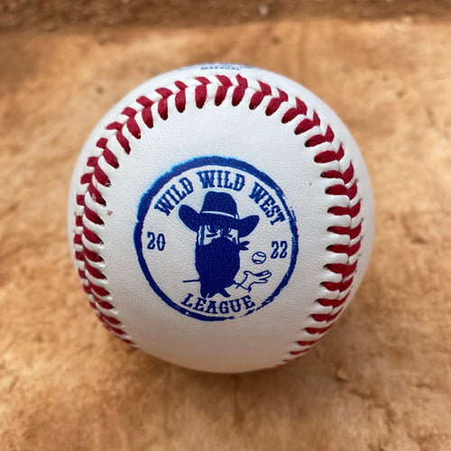 Wild Wild West League Official Game Ball - Portland Pickles Baseball