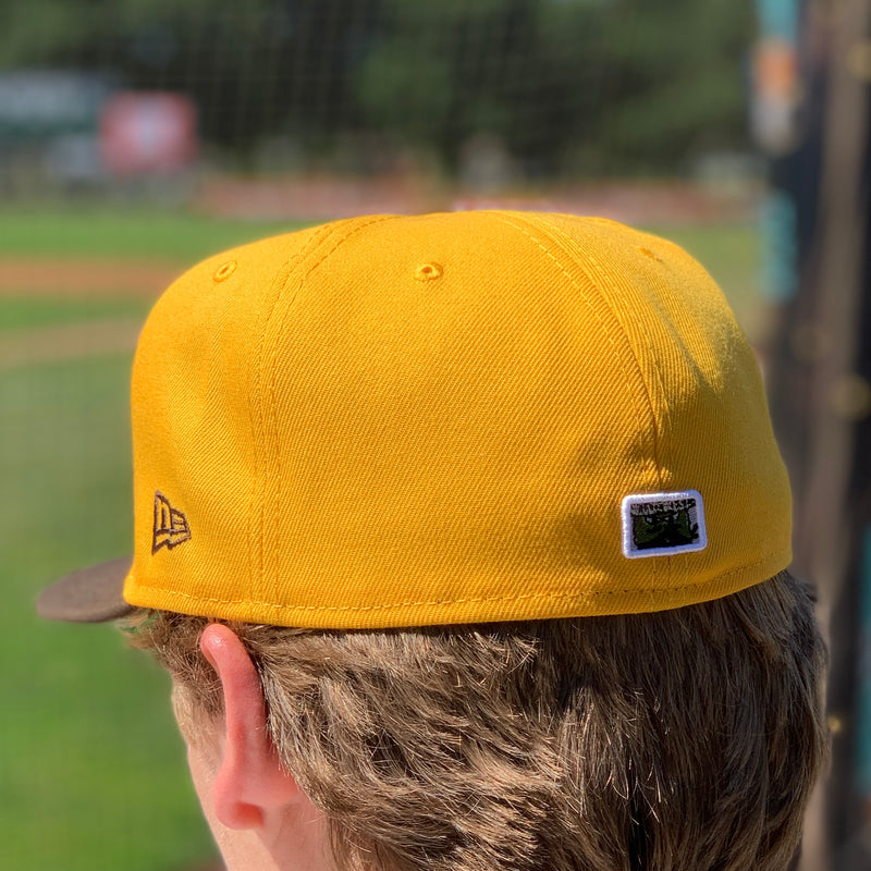 Snikken Hoogte meubilair New Era 59FIFTY Gold Wild Bills Fitted Cap | Portland Pickles Baseball