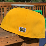 New Era 59FIFTY Gold Wild Bills Fitted Cap - Portland Pickles Baseball