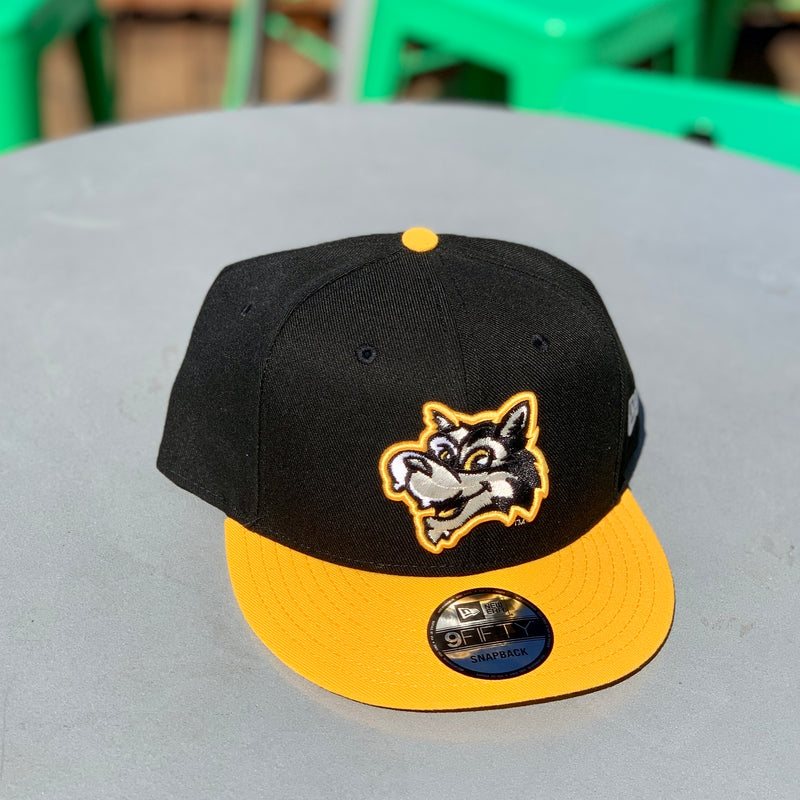 New Era 9FIFTY Black Gresham Greywolves Snapback - Portland Pickles Baseball