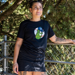 8-bit Black T-Shirt - Portland Pickles Baseball