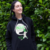 Vintage Dillon Black Pullover Hoodie - Portland Pickles Baseball