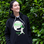 Vintage Dillon Black Pullover Hoodie - Portland Pickles Baseball