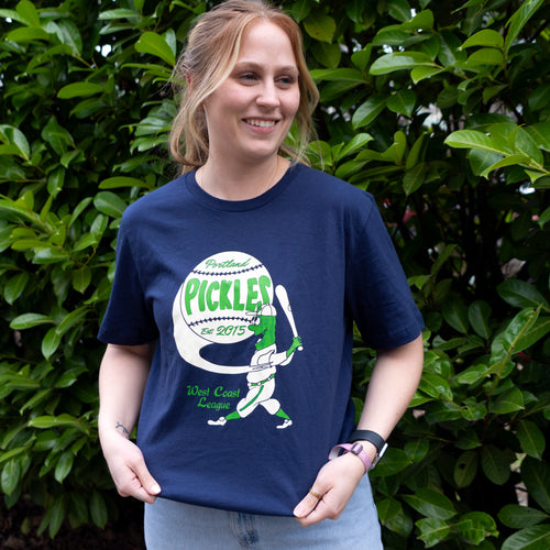 Vintage Dillon Navy T-shirt - Portland Pickles Baseball