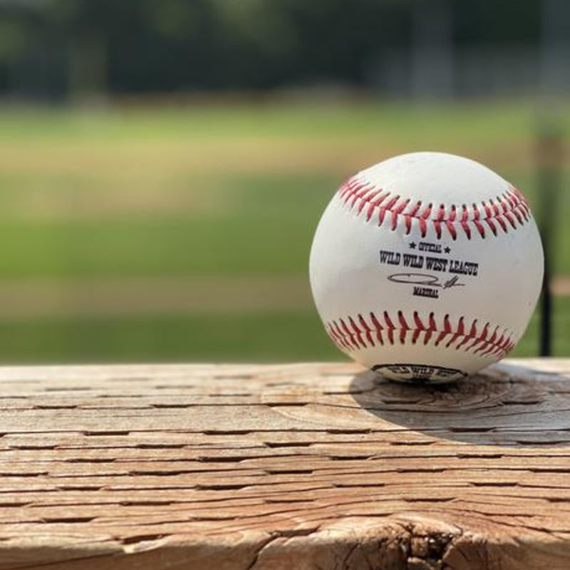 Wild Wild West League Official Game Ball - Portland Pickles Baseball