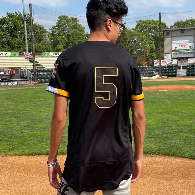 2021 Gresham GreyWolves Black Jersey - Portland Pickles Baseball