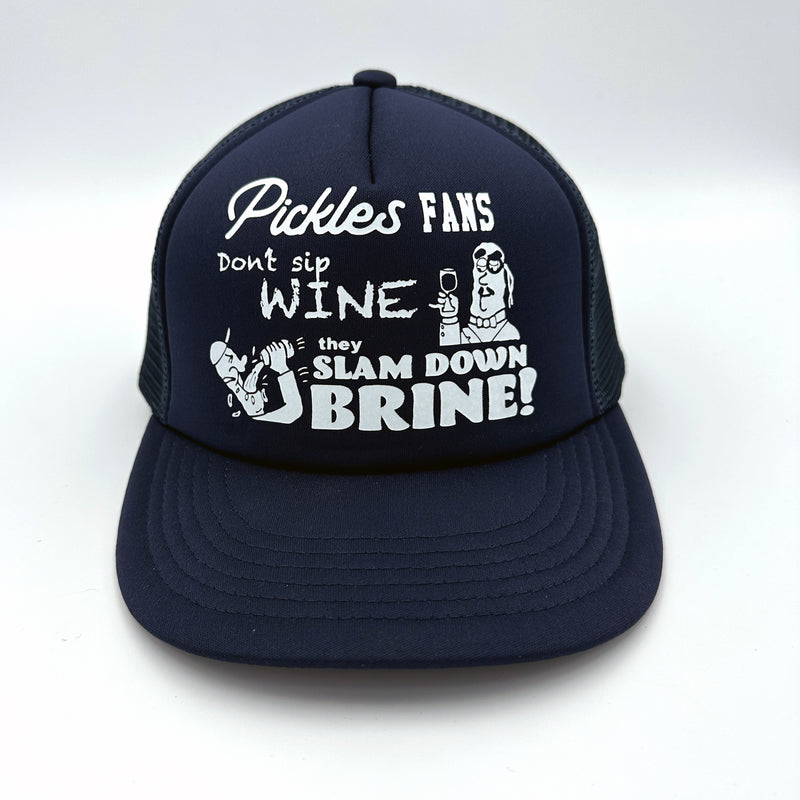 Official League Rise and Brine Trucker Hat - Portland Pickles Baseball