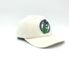 Official League Pickles Two Tone Badge Tan Dad Hat - Portland Pickles Baseball