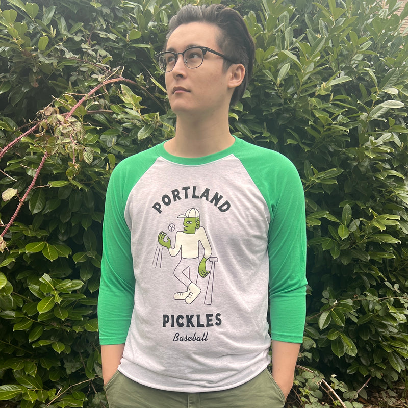 2023 April Artist Series Noah Chavkin T-Shirt - Portland Pickles Baseball