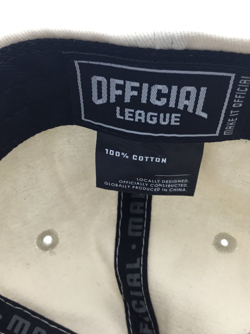 Official League Pickles Two Tone Badge Tan Dad Hat - Portland Pickles Baseball