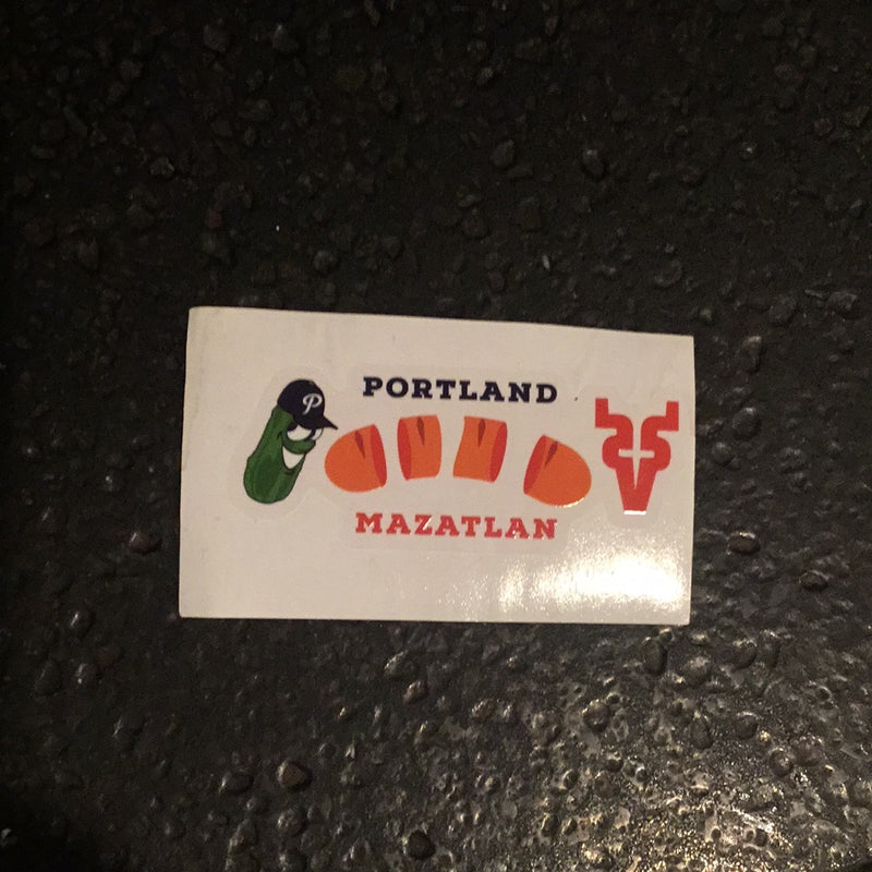 Mazatlan Sticker - Portland Pickles Baseball