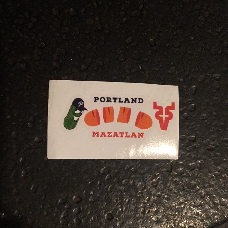 Mazatlan Sticker - Portland Pickles Baseball