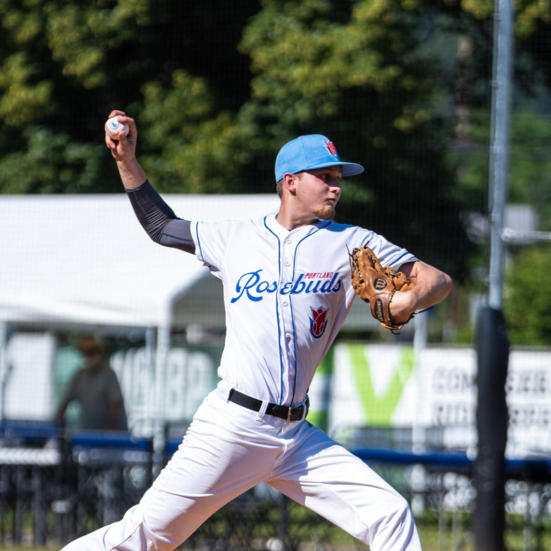 Official League 2022 On-Field Rosebuds Jersey - Portland Pickles Baseball